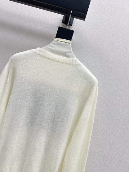 25fw 3D Embroidered Logo Sweater