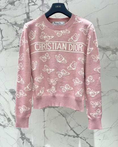 25fw Butterfly Knitted Sweater