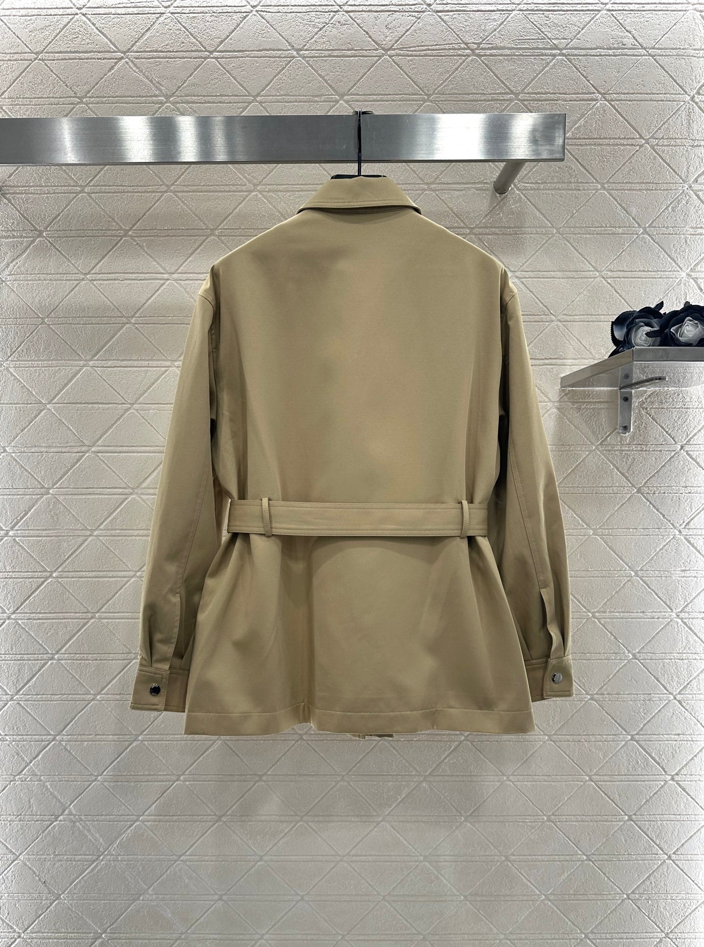 25fw Collar belt windbreaker