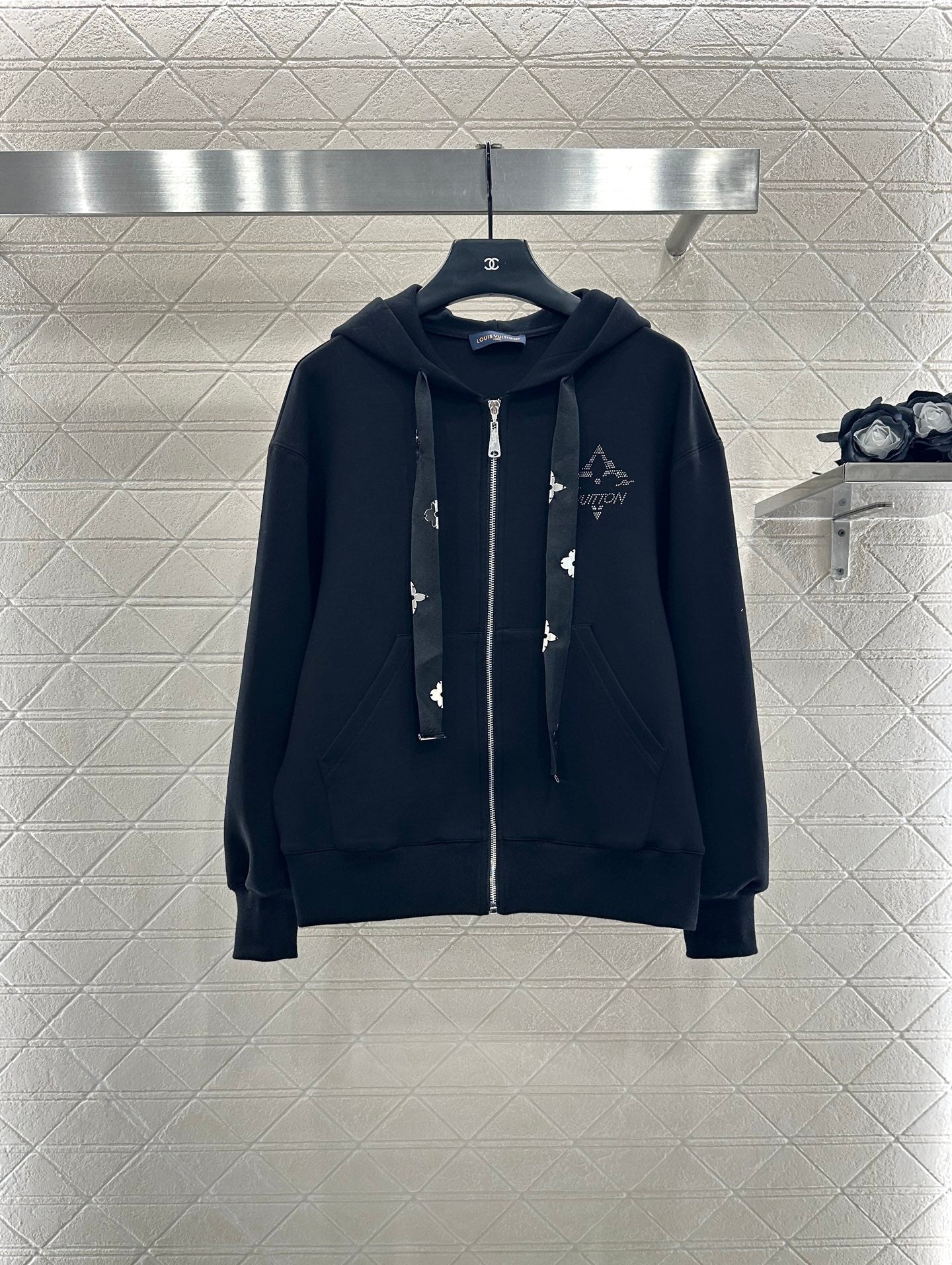 25fw Hooded jacket and pants set