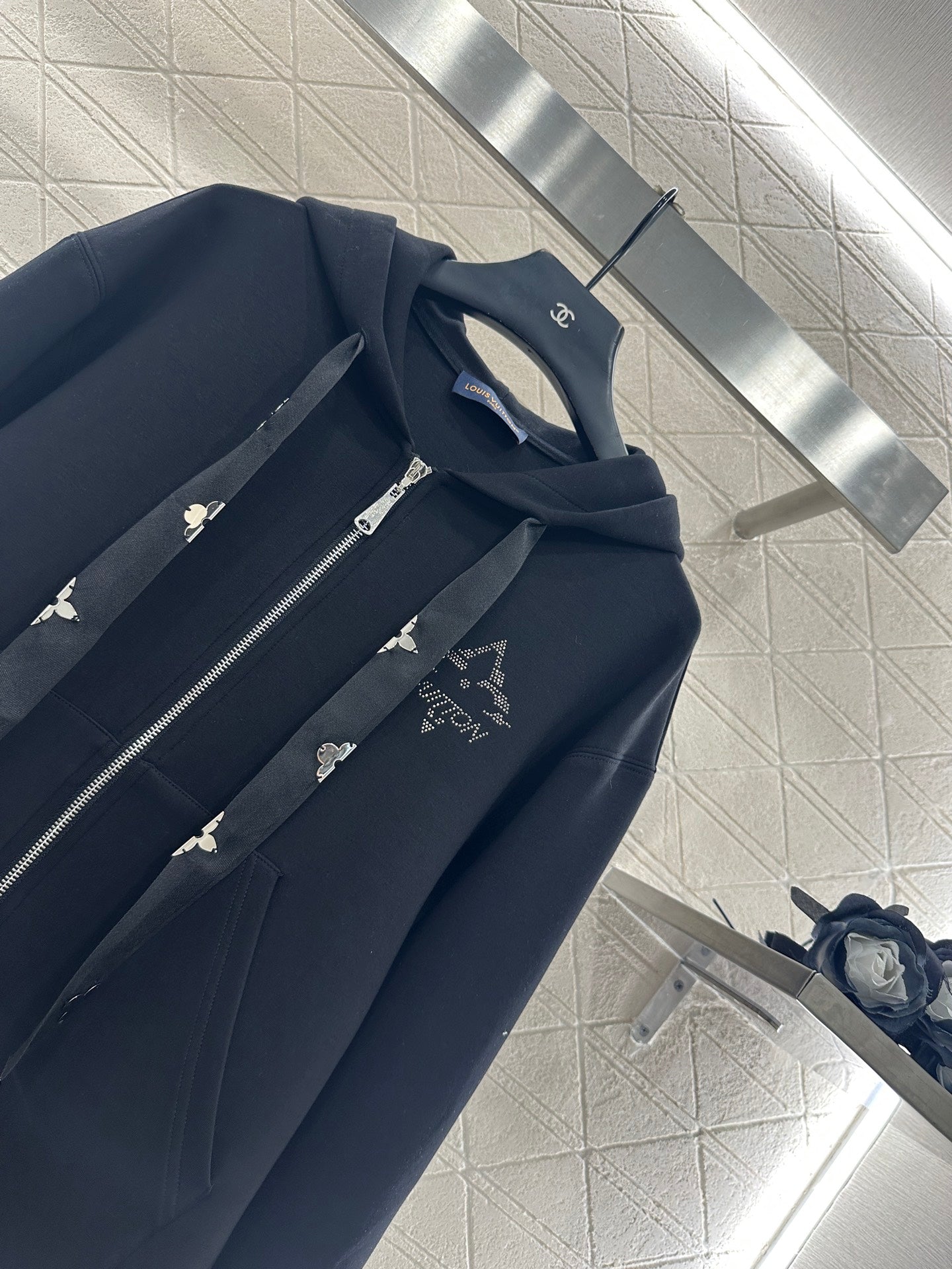 25fw Hooded jacket and pants set