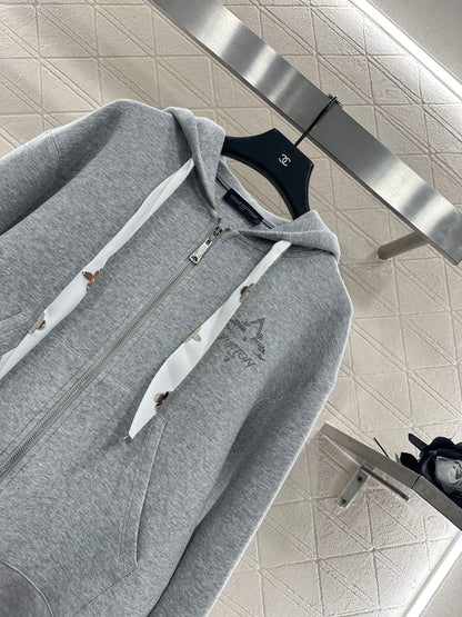 25fw Hooded jacket and pants set