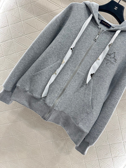 25fw Hooded jacket and pants set