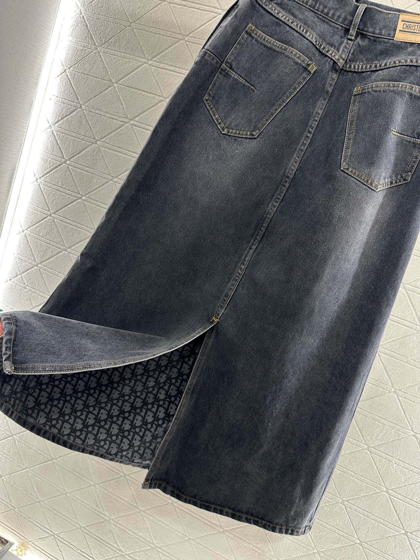 25fw denim skirt
