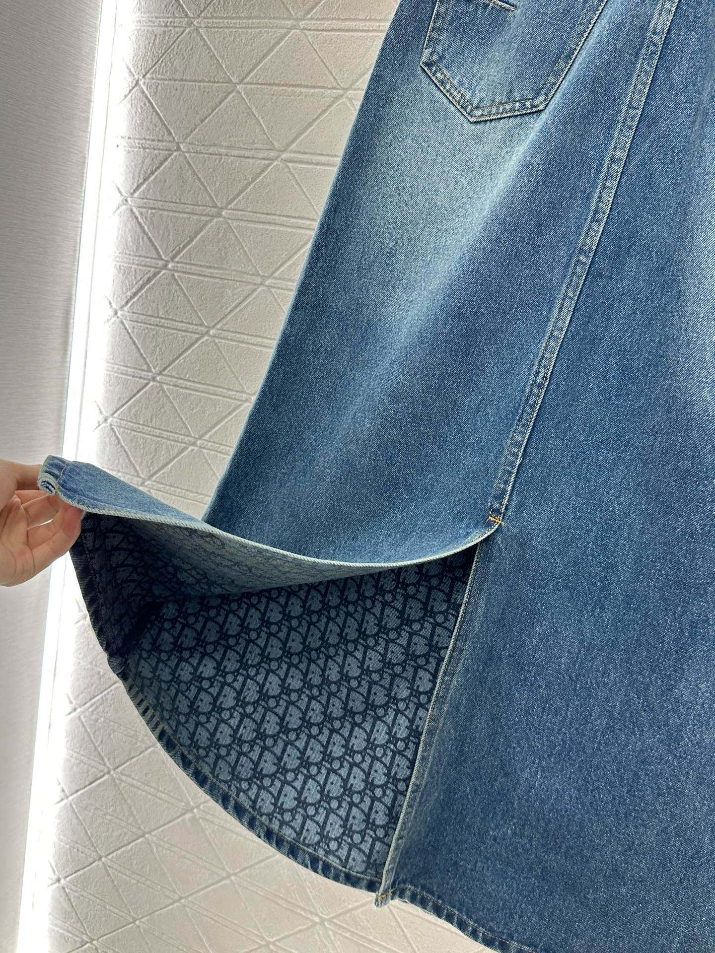 25fw denim skirt