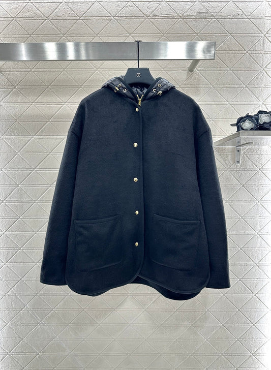 25fw Two piece hooded down jacket set