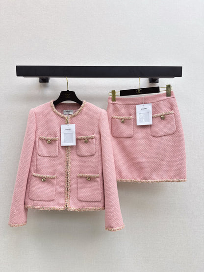 25fw Coarse woolen suit
