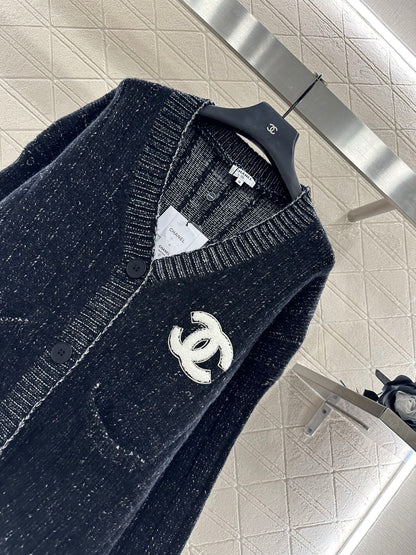 25fw Plush Double C Knitted Cardigan