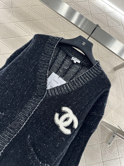 25fw Plush Double C Knitted Cardigan