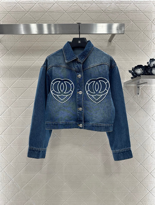 Love Double C denim jacket