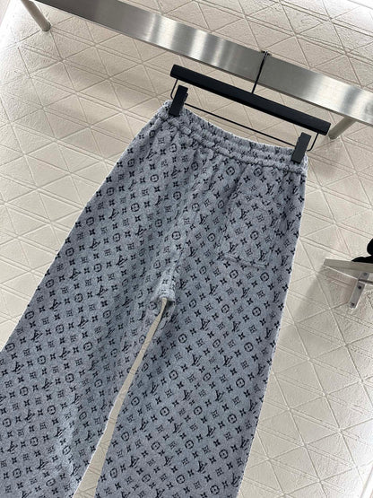 Jacquard pants