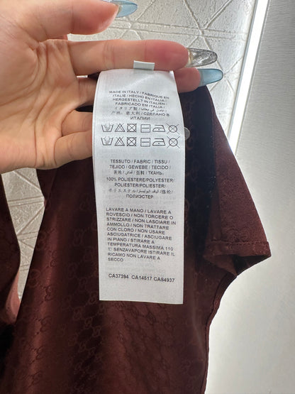 Jacquard belt dress