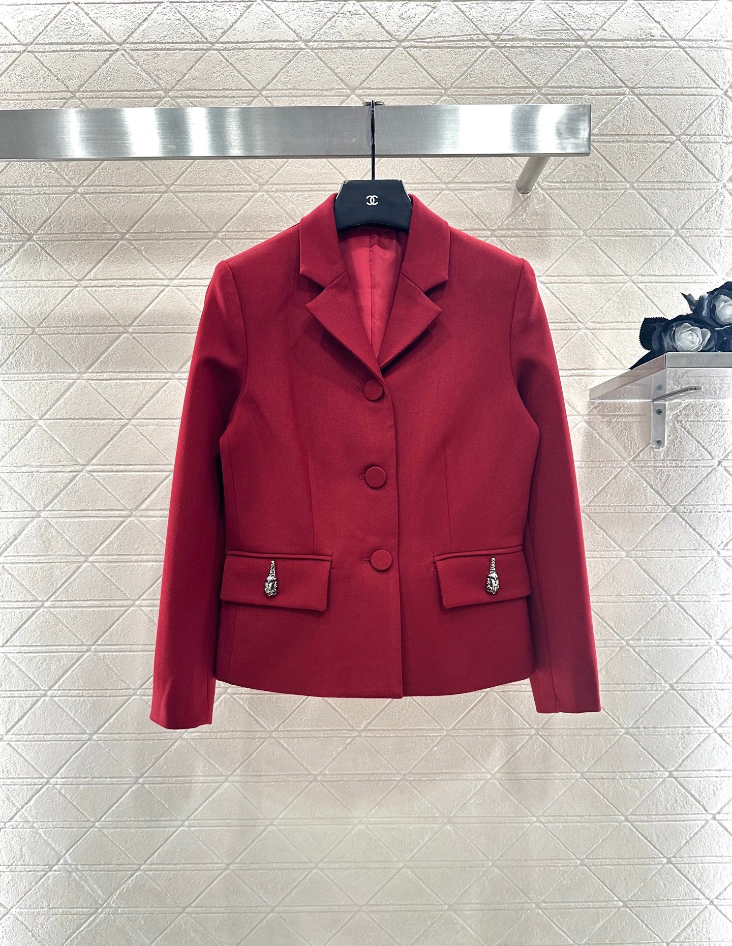 Collar suit jacket