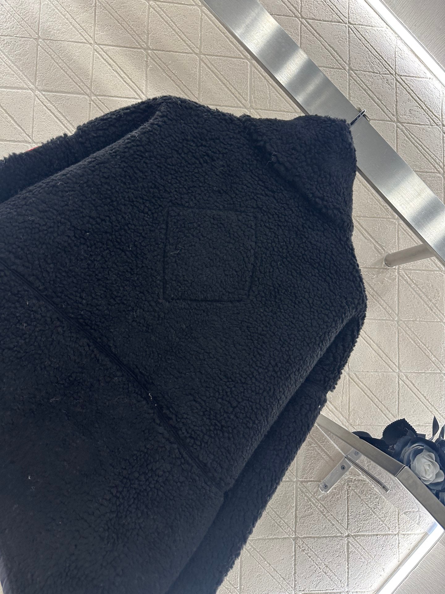 Teddy plush jacket