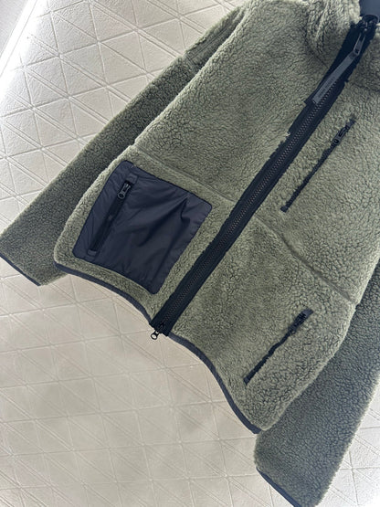 Teddy plush jacket