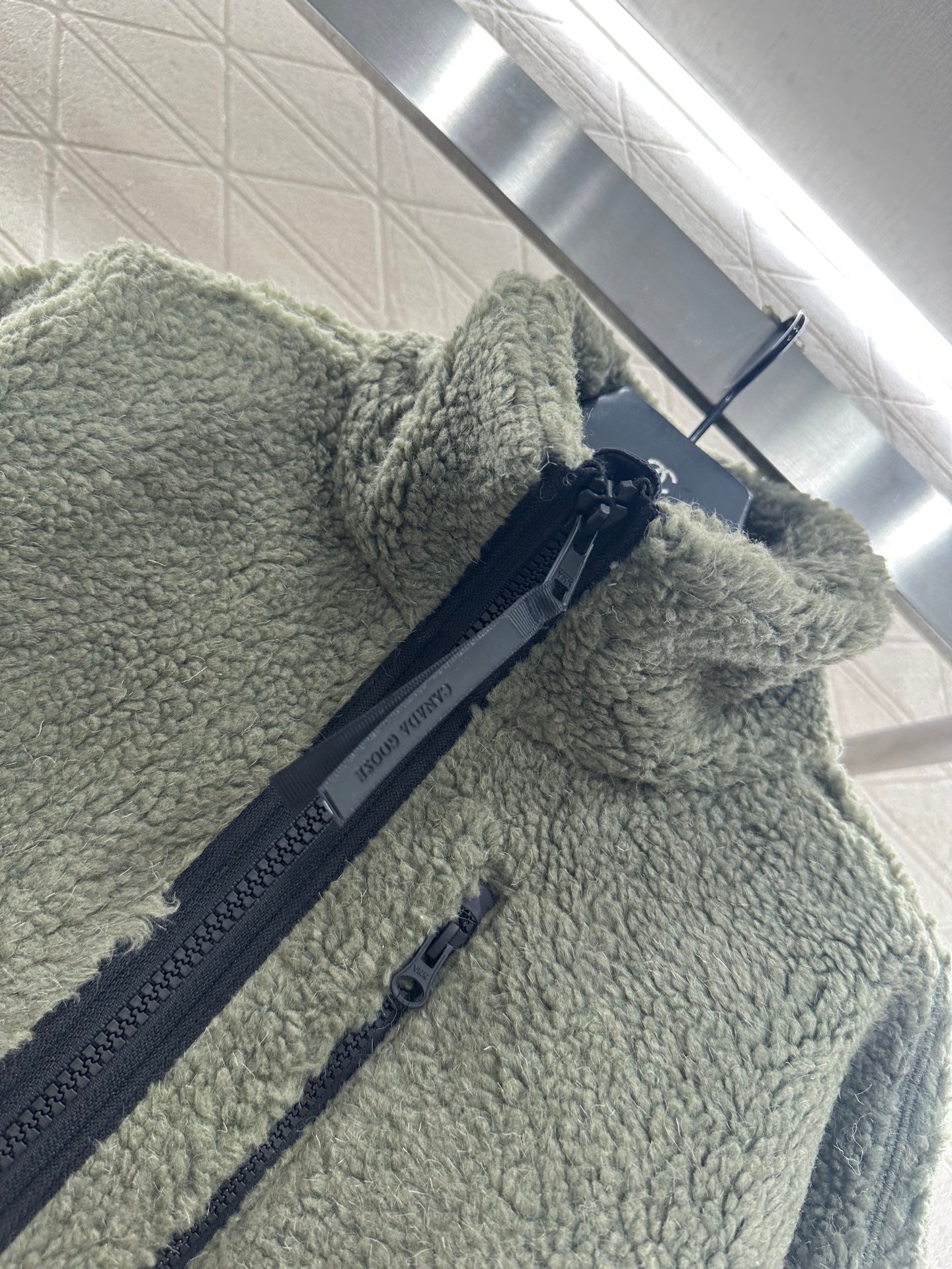 Teddy plush jacket