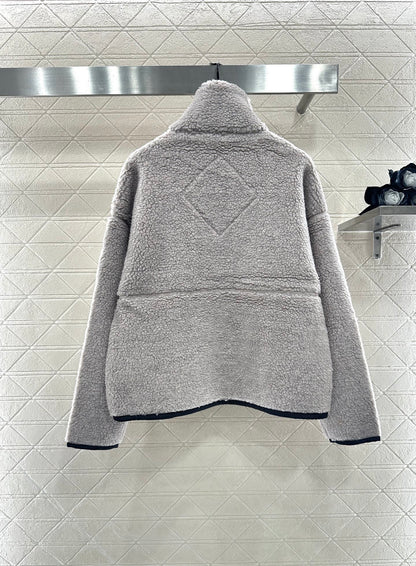 Teddy plush jacket