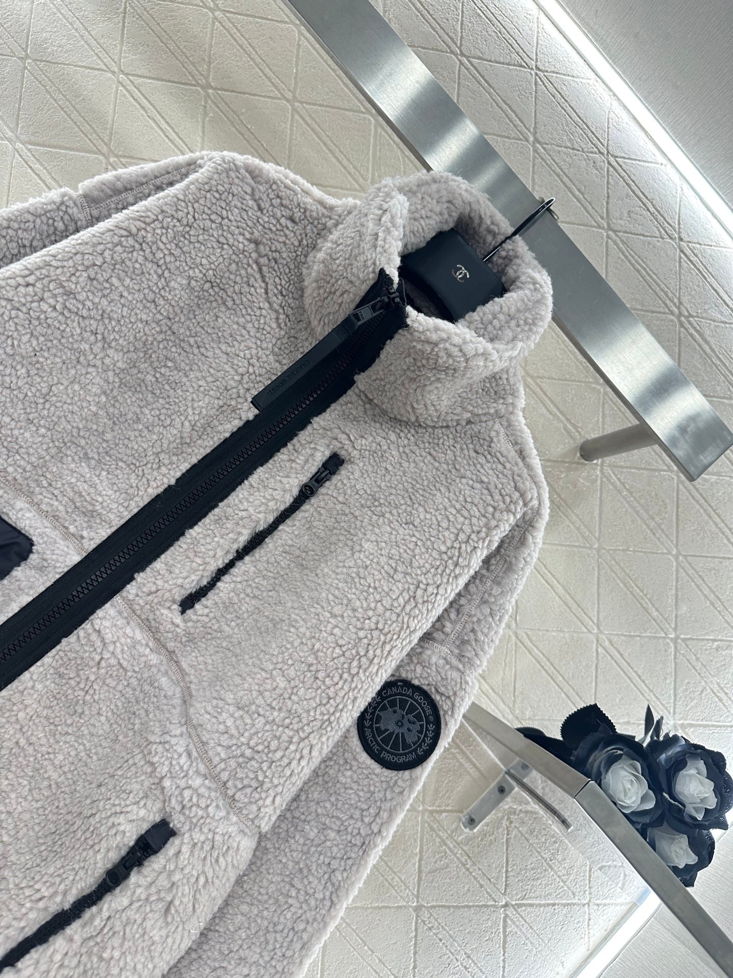 Teddy plush jacket