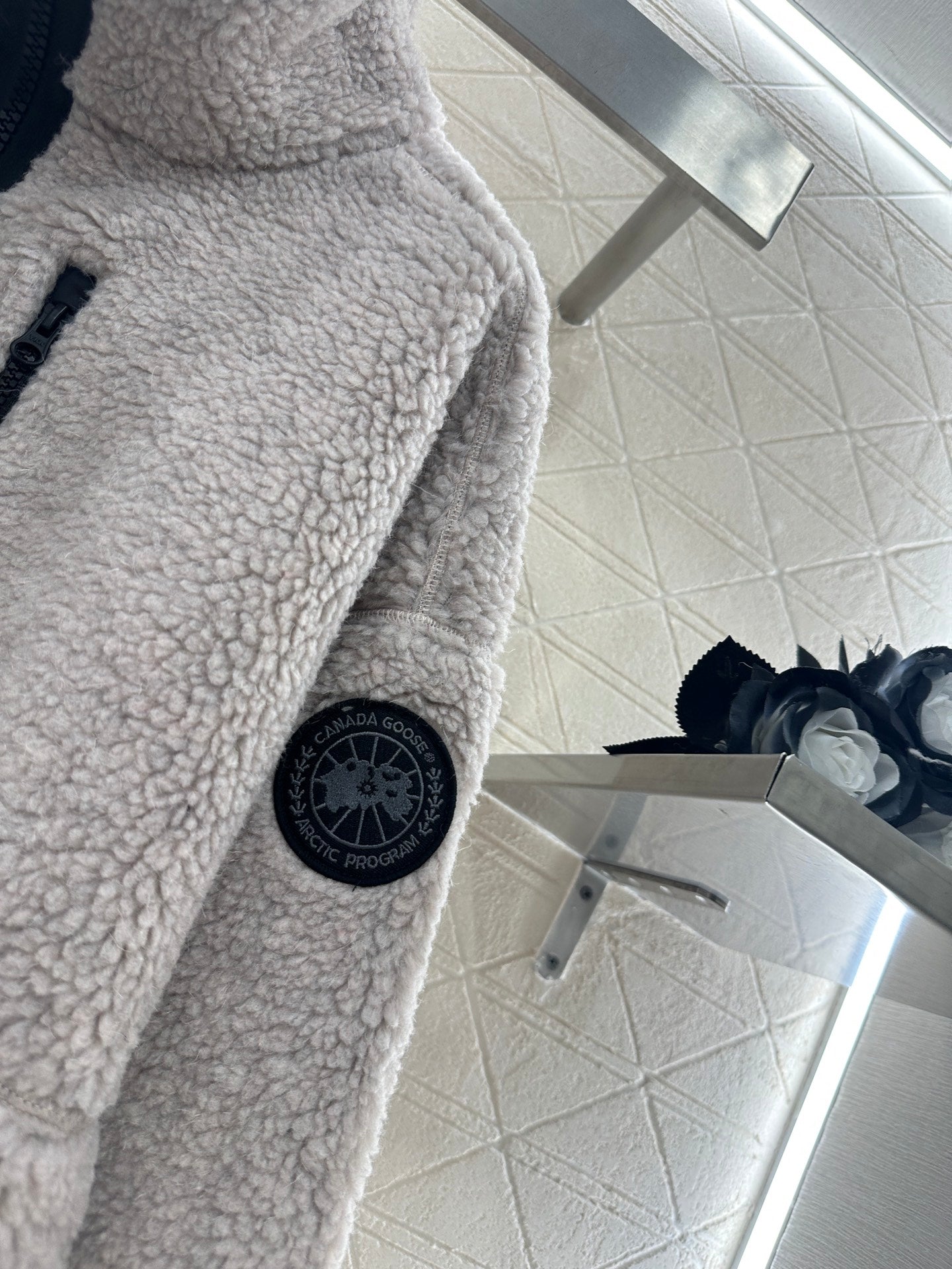 Teddy plush jacket