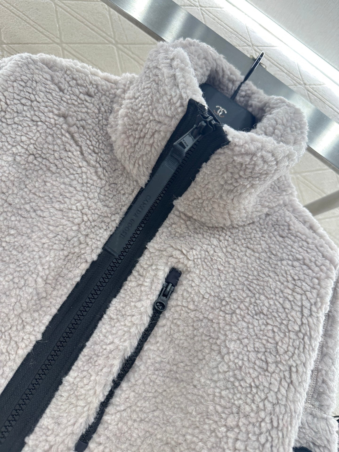 Teddy plush jacket