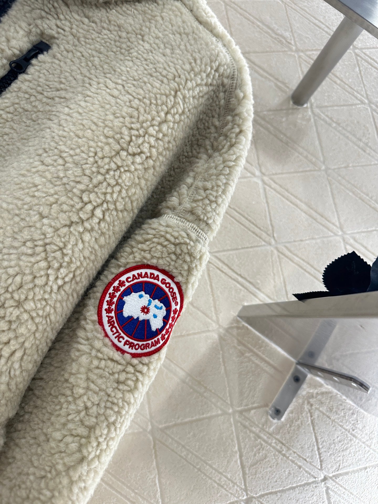 Teddy plush jacket