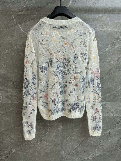 25 Fall Collection Crew Neck Ribbed Neck Sweater