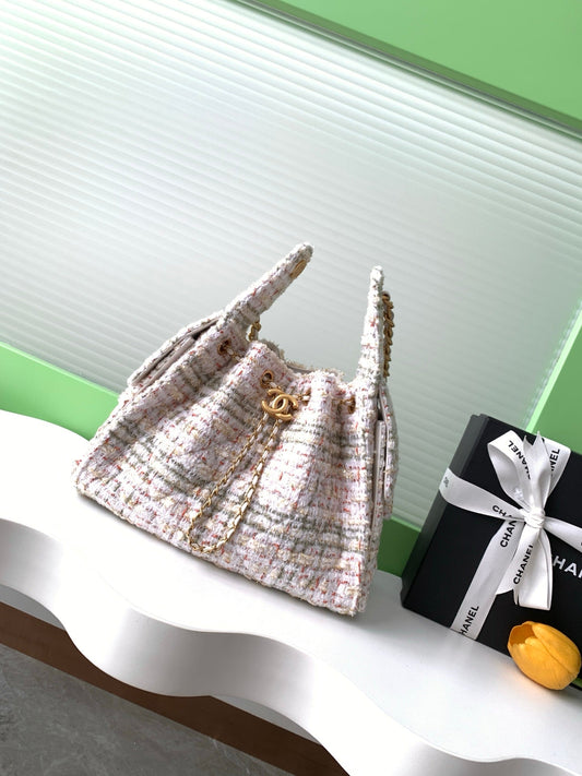 25C suede hippie bag (Woolen sequins）