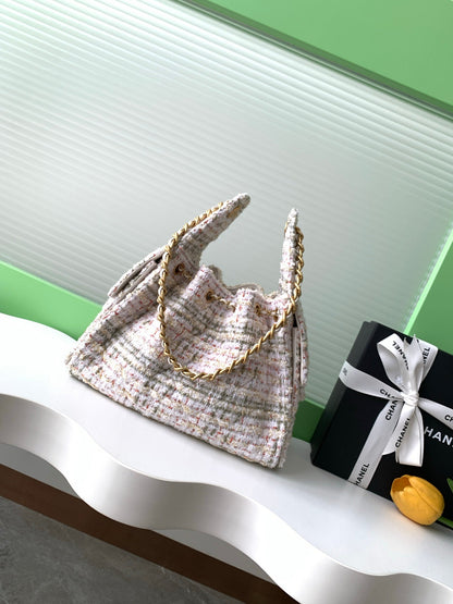 25C suede hippie bag (Woolen sequins）