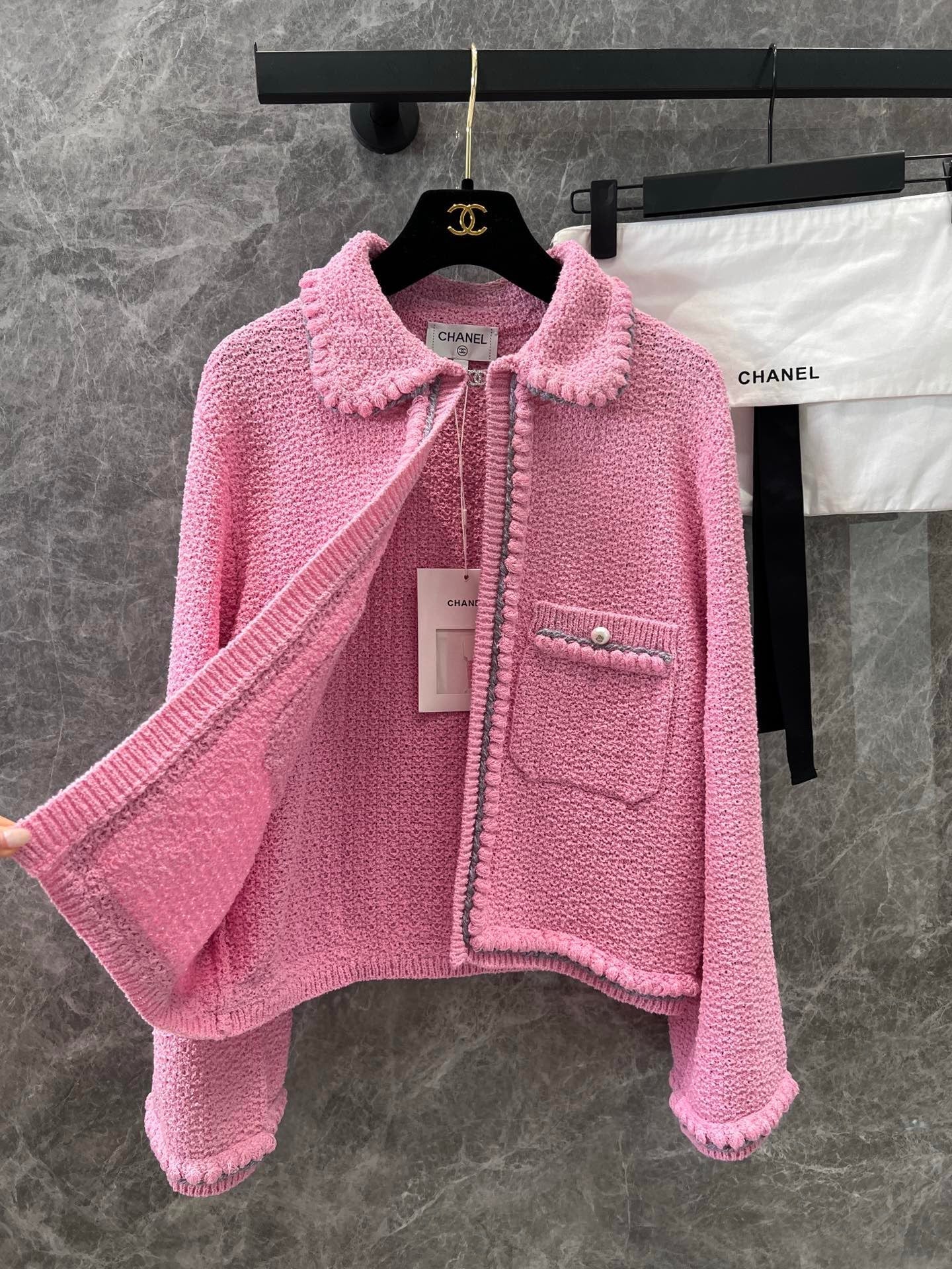CH 25ss knitted jacket
