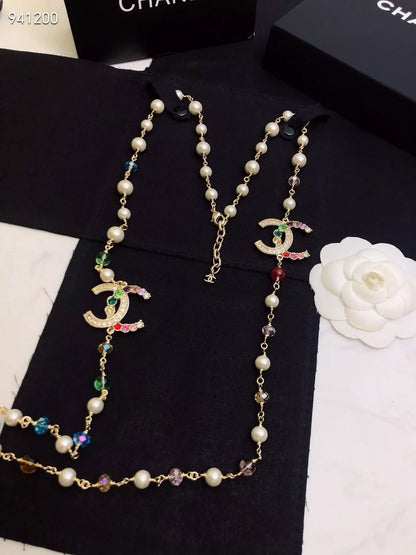 Long chain sweater chain