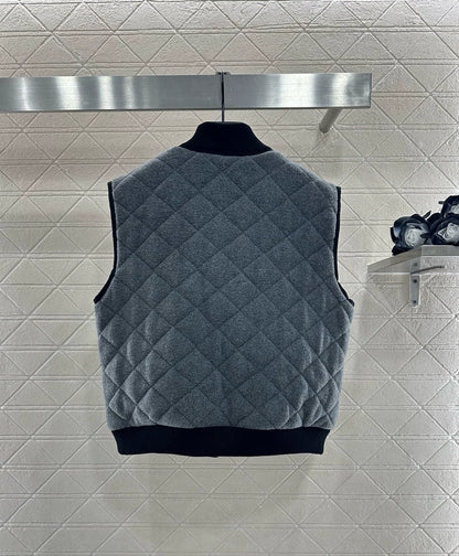 25fw Polar fleece standing collar vest