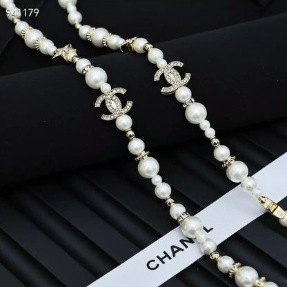 Star Pearl Sweater Chain