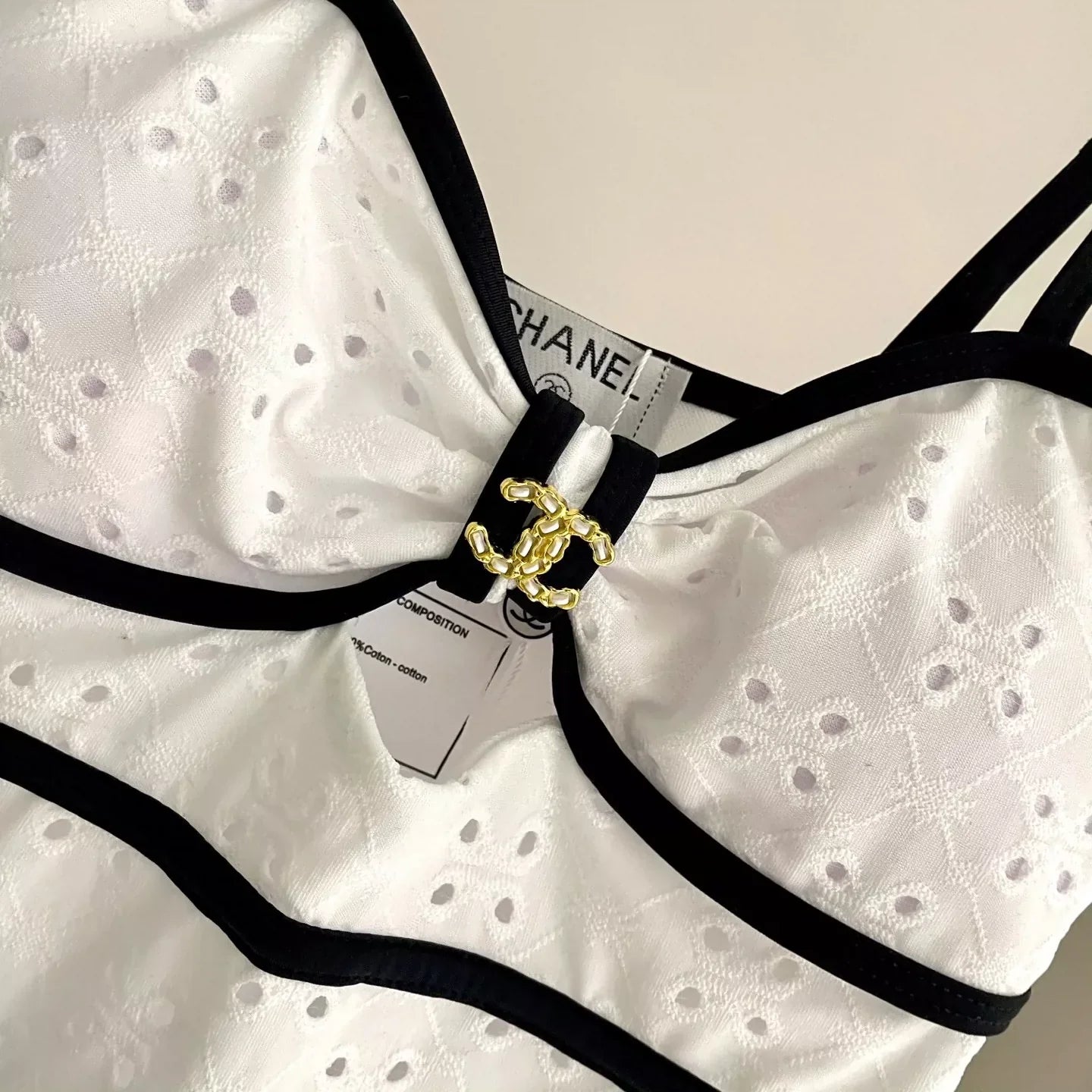 25 new hollow flower one-piece swimsuit