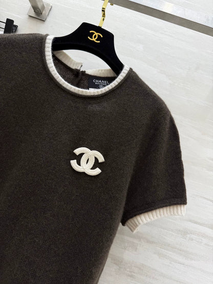 25fw Raccoon plush short sleeved shirt