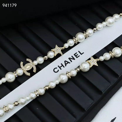 Star Pearl Sweater Chain