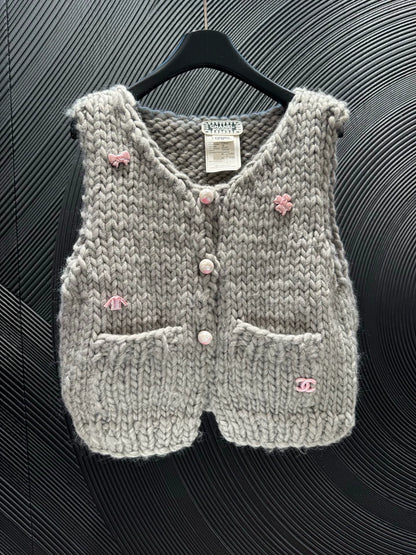 25fw Weaving vest（Medieval Series）