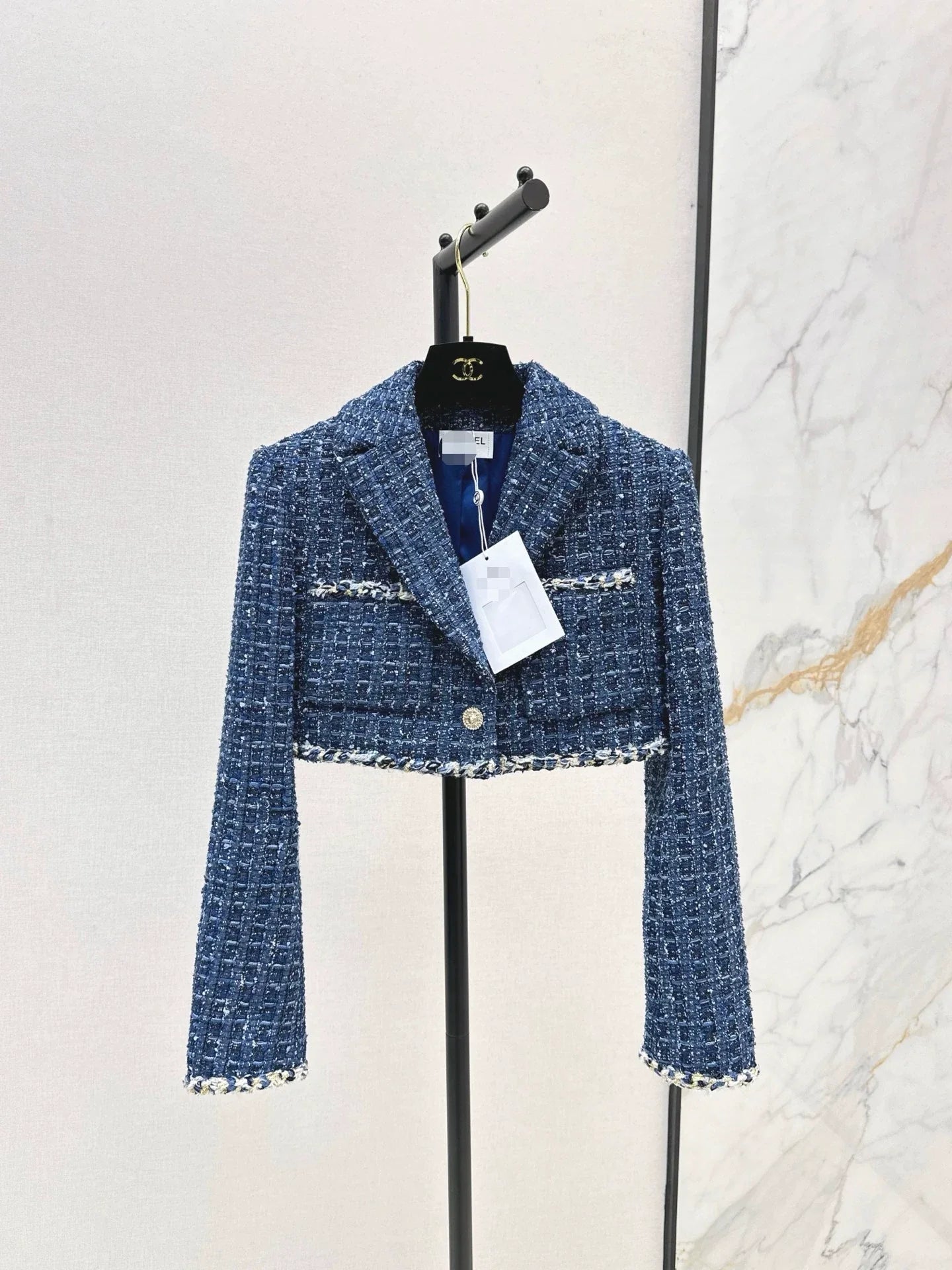 25fw Coarse woolen short jacket
