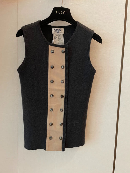 25fw Retro design sleeveless vest（Medieval Series）