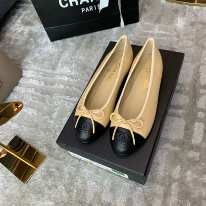 Bow ballet shoes