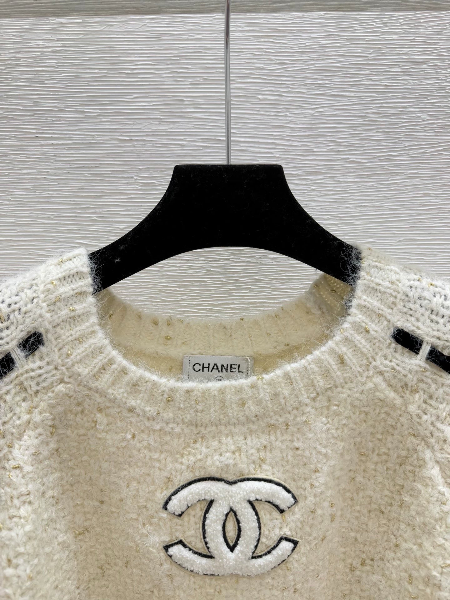Hollow knit sweater