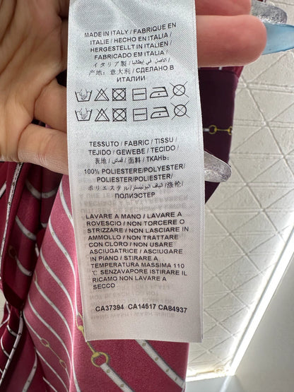 25fw Printed belt dress
