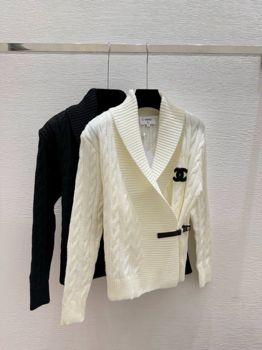 25fw Fried Dough Twists knitting cardigan