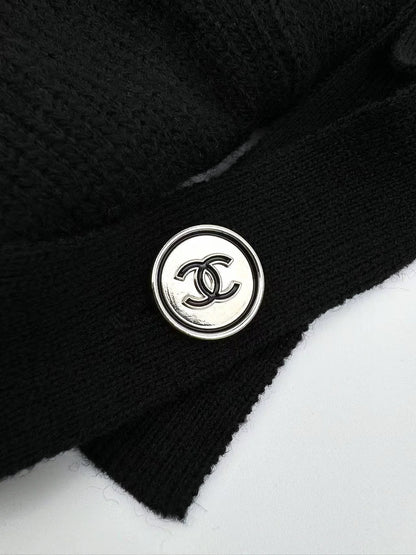 25fw Backpack buckle knitted cardigan