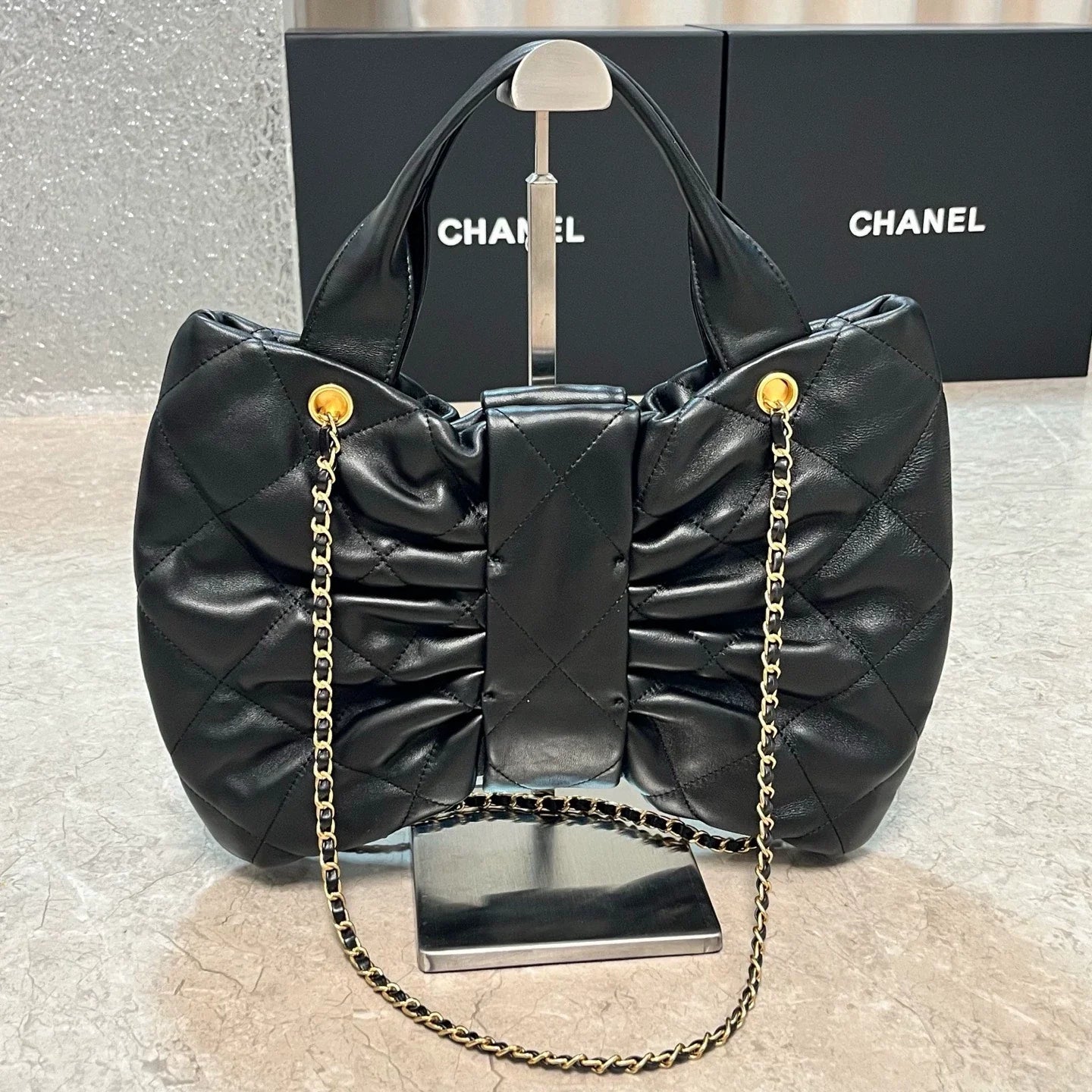 25k bow tie bag