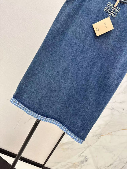 25ss denim dress