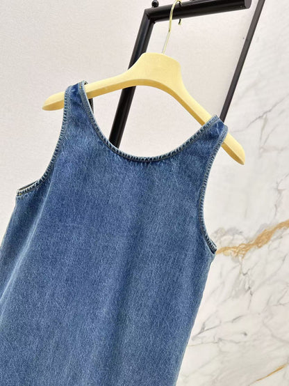 25ss denim dress
