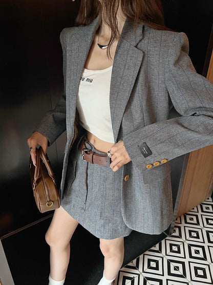 P 25ss belt skirt