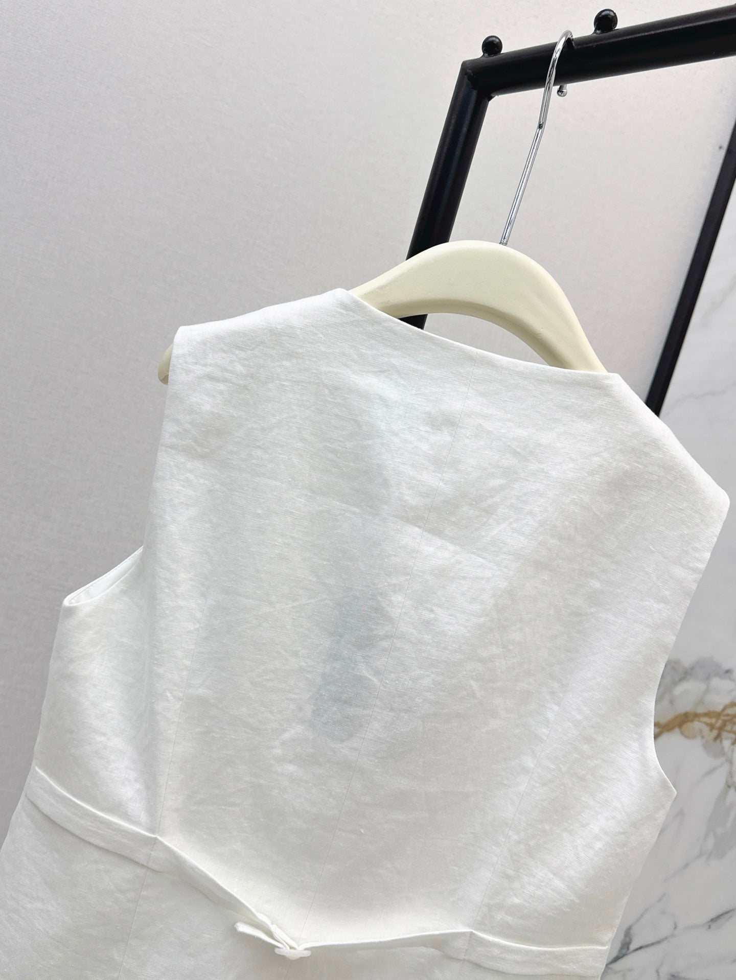 25ss linen vest
