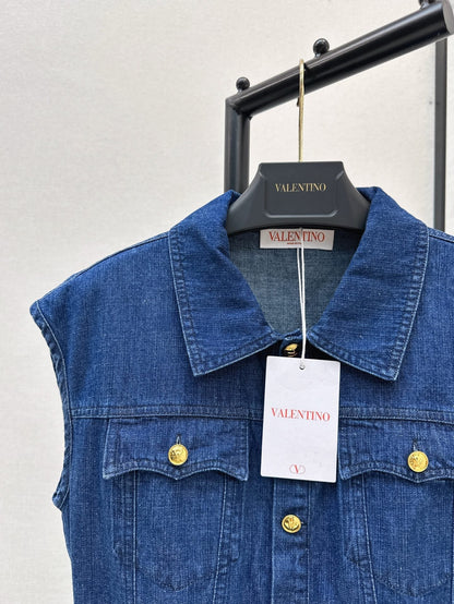 25ss denim shirt dress