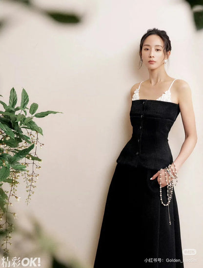 25ss woven skirt